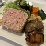 ル・マルカッサン - お肉のテリーヌとスナギモのコンフィ