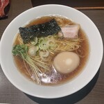 麺処 遊 - 昔ながらの中華そば+味玉子