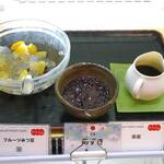 ベイクオーレ - フルーツ蜜豆