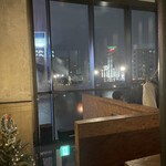 春吉バルRio - 店内からも那珂川の夜景が楽しめます