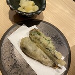 鮨結う翼 - メヒカリの天ぷら