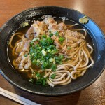 薬師うどん - 肉そば 670円