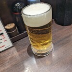 七津屋 - 生ビール