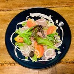 Cafe & lunch Bol de' riz - フレッシュトマトと生ハムサラダ