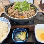 Yoshinoya - すき焼き御膳