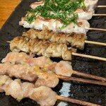 円 - 串盛り合わせ