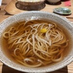 SOBA ABIRU - 暖かい蕎麦