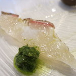Convivio - 25年11月　前菜　真鯛のマリネ　イタリアンパセリソース
