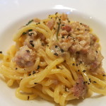 Convivio - 25年11月　自家製スパゲッテーニ　地鶏のラグー　セージ風味