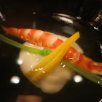 車力門 ちゃわんぶ - 25年11月　海老真薯と鹿児島産車海老の椀