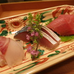 車力門 ちゃわんぶ - 25年11月　お造り3種