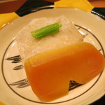 車力門 ちゃわんぶ - 25年11月　京都海老芋煮　瀬戸内唐墨添え