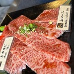 焼肉 もとぶ牧場 - 上焼肉ランチ(上カルビ・上ロース)