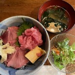 どんぶり処 丼季 - 【2023/12】中とろねぎとろ丼全景