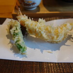 そばの実 千の松 - 天ぷら