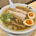 青竹手打ちラーメン 大和 - 味玉ラーメン　醤油