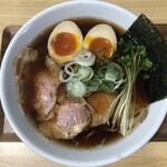 Goechan Ramen - 煮玉子&チャーシュー らーめん 800円