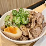 青竹手打ちラーメン 大和 - チャーシュー丼