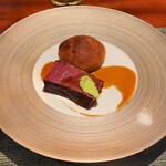 蒼 - 43か月但馬玄シャトーブリアン炭火焼きと月光ゆりね