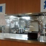 鳥取県庁食堂 - 厨房