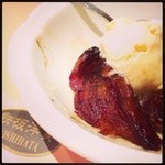 ニシハタ - 2013/4/29 デザートの林檎のアイス