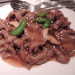 中国四川料理 梅香 - 牛肉のオイスターソース