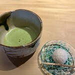 京味 もと井 - 抹茶とお茶菓子