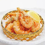 Natural fried shrimp from Kagoshima Prefecture