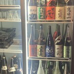 寿司と焼き鳥 大地 - 常時30種以上の日本酒を揃えてます♪