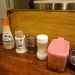 しまや - 卓上の様子