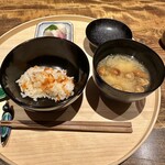 温石 - 汁物と香の物絶品♡