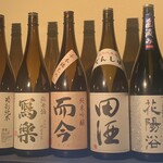 寿司と焼き鳥 大地 - 入手困難なプレミアム系もあります♪