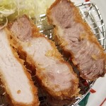 Tonkatsu Ando Yakitori An Yotsuya - 上ロースかつ定食(1,500円)→オープン価格1,000円