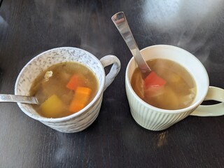 Brasserie zizi - 野菜たっぷりのスープ♪