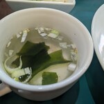 Kafeburossamu - スープ
                        ほど良い塩味