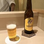 鮨 竜太 - ビール