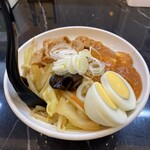 蒙古タンメン中本 - 半蒙古丼！