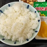めし処　いち膳 - ごはん（ふりかけ付き）＆漬物