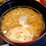 Ton Kyuu - 白菜と鶏そぼろのピリ辛汁