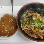 Yamashichi - ミニカレーセット＋かき揚げ