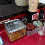 ラーメン 杉田家 - 卓上味変調味料