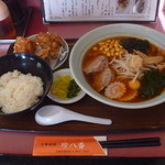 珍八香 - 辛口スタミナセット　1050円