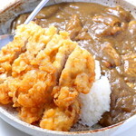 そばうどん 立ち喰い雑賀屋 - 鶏天カレー