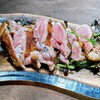 Washoku 大澤 - 料理写真:甲州地鶏もも肉タタキ