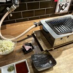 焼肉ホルモン 龍の巣 - この日はひとりで