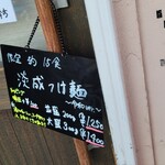 麺や 紡 - ラスト看板