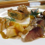 地酒とイタリアン　RISONI - 本日のお造りと前菜の７種盛合わせ