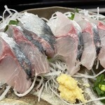 Sashimi Washoku Asahiya - 刺身アップ