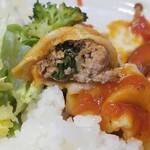 キッチン ブルー グローブ - 最後のマウルタッシェンのハーフ