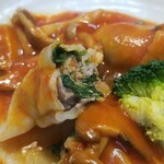 キッチン ブルー グローブ - ラビオリみたいと、言ってましたが、